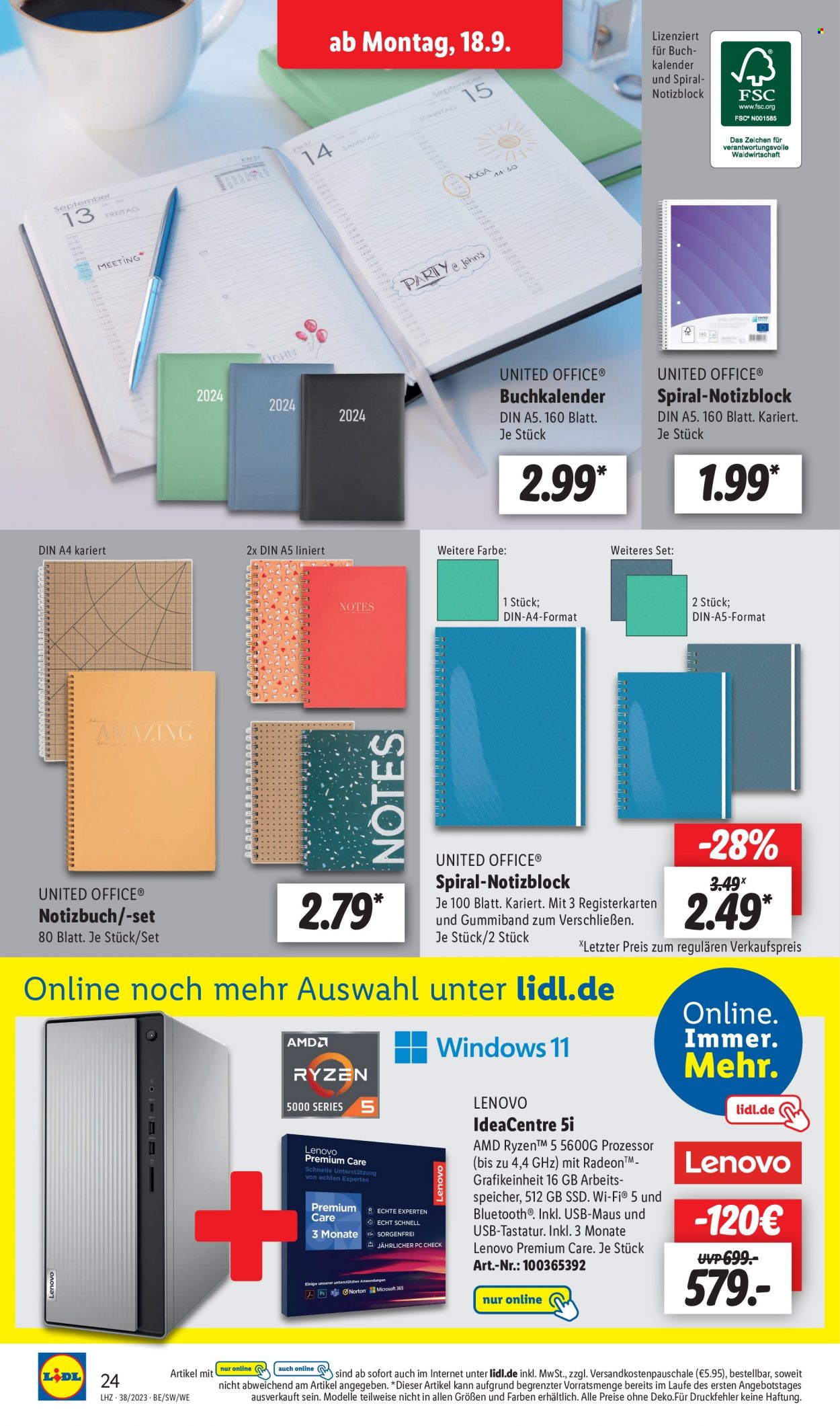 Lidl Prospekte  - 18.09.2023 - 23.09.2023. Seite 10