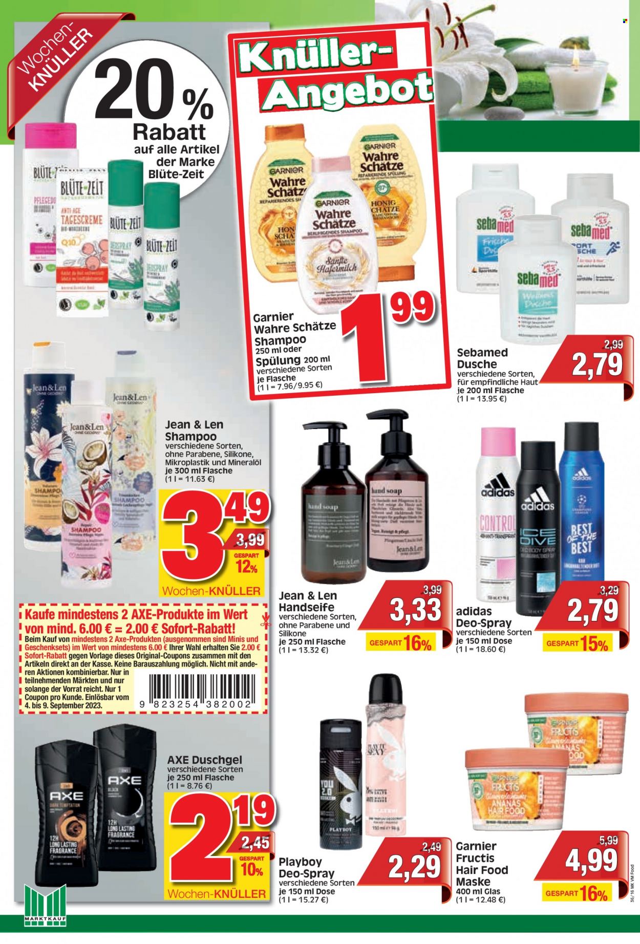 Marktkauf Prospekte  - 4.09.2023 - 9.09.2023. Seite 16