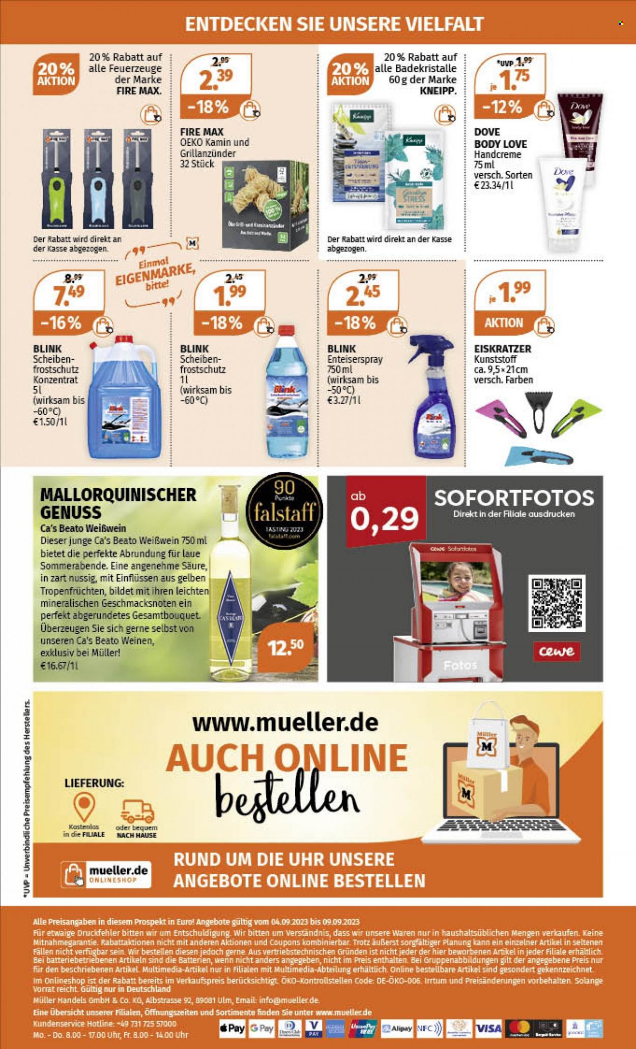 Müller Prospekte  - 4.09.2023 - 9.09.2023. Seite 16