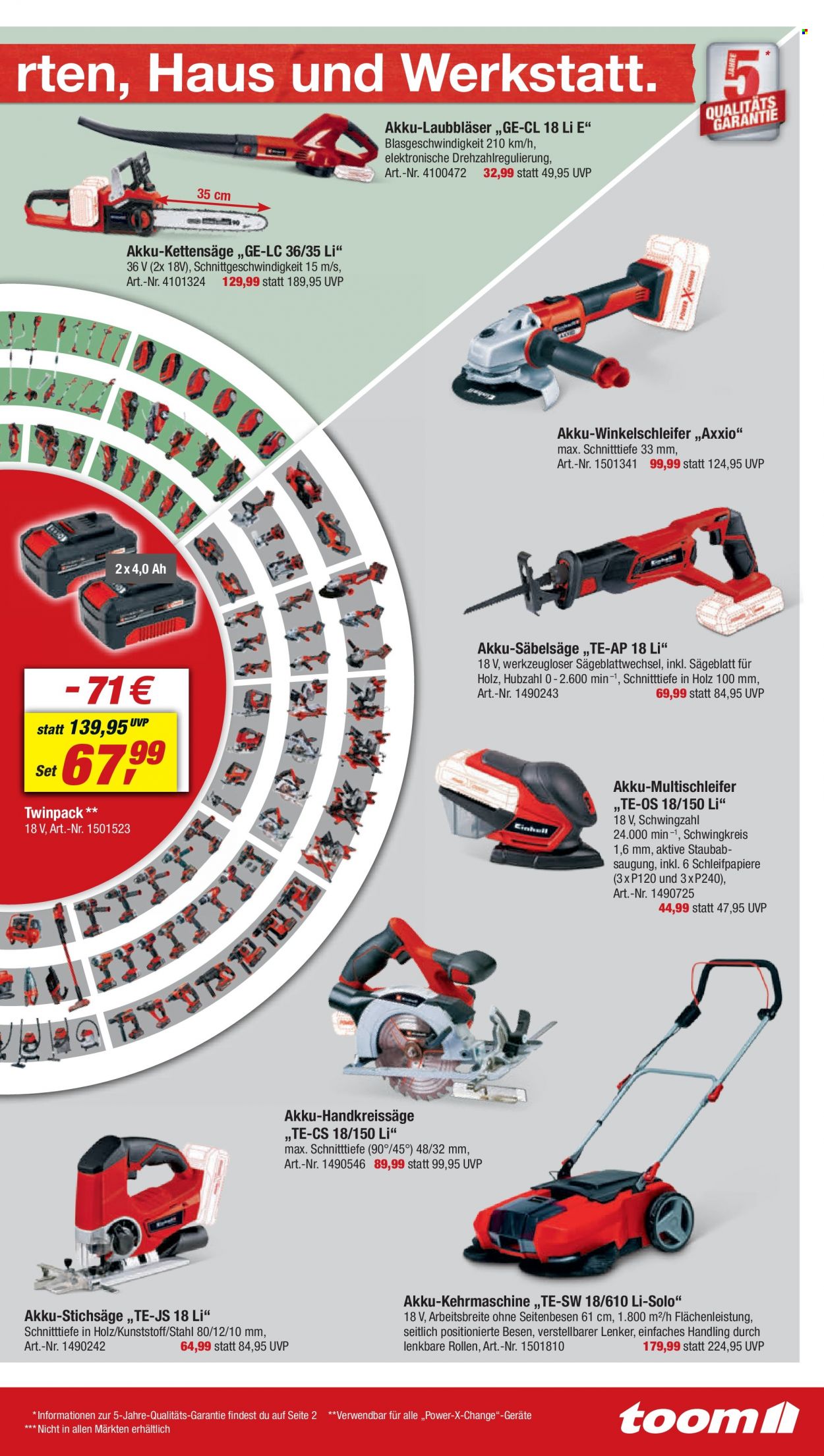 toom Baumarkt Prospekte  - 9.09.2023 - 15.09.2023. Seite 11