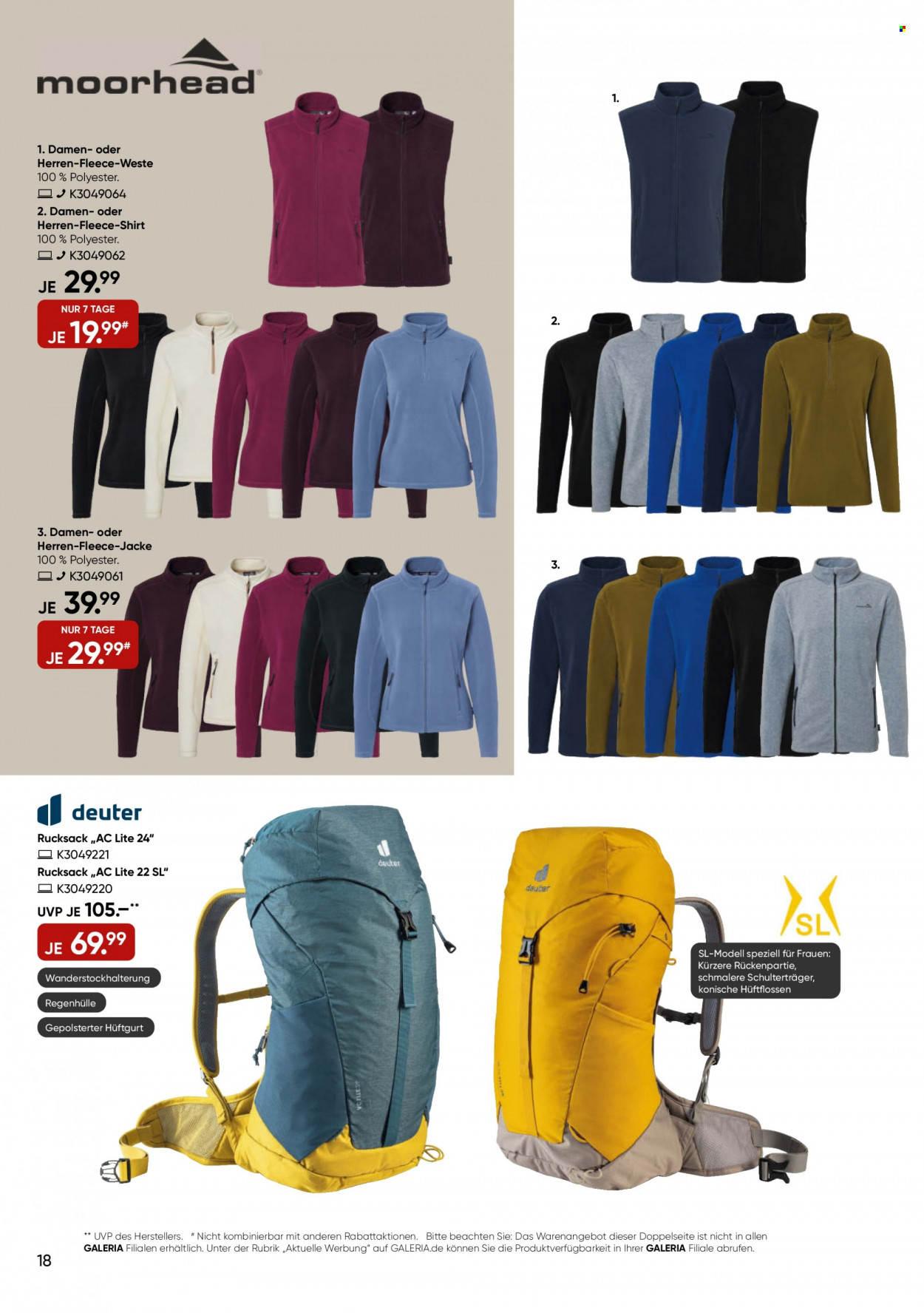 GALERIA Karstadt Kaufhof Prospekte  - 6.09.2023 - 12.09.2023. Seite 18
