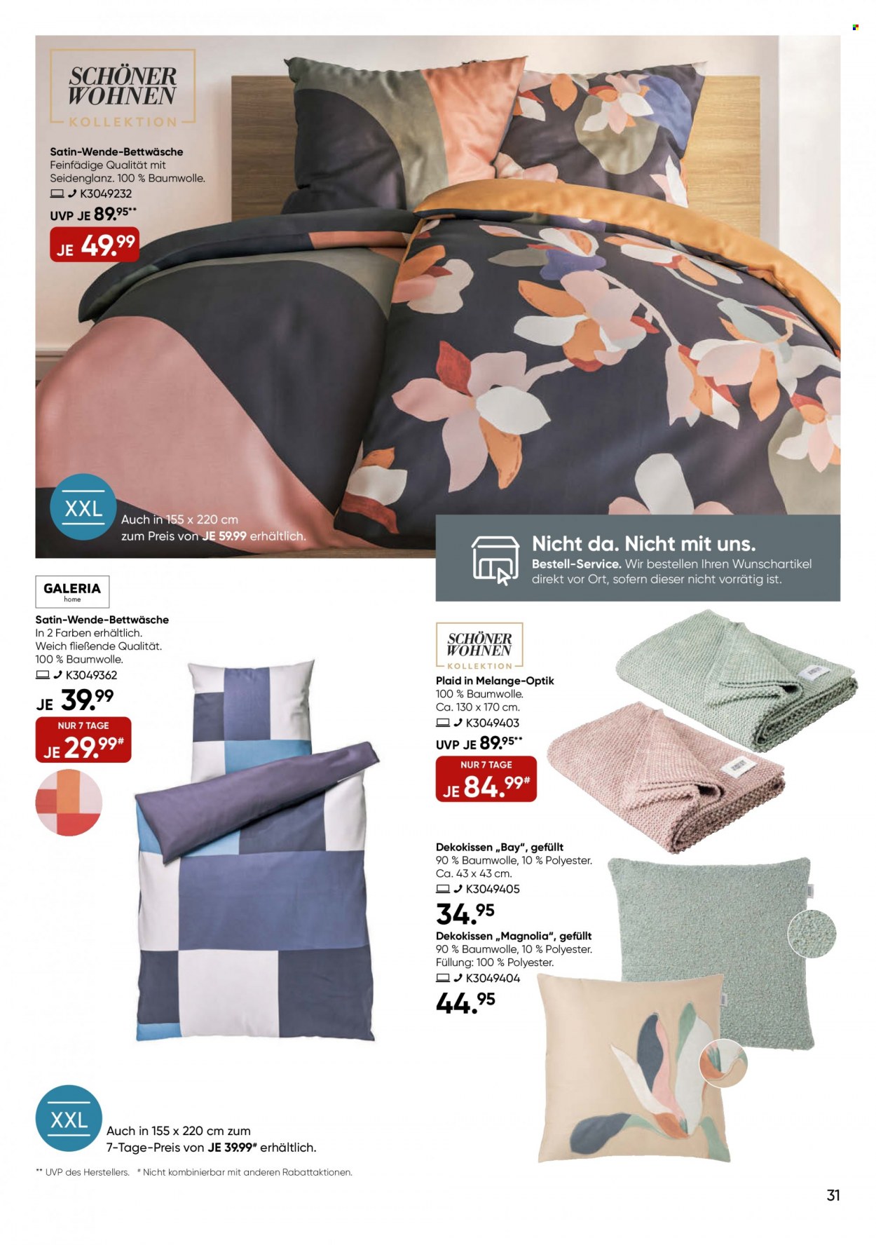 GALERIA Karstadt Kaufhof Prospekte  - 6.09.2023 - 12.09.2023. Seite 31