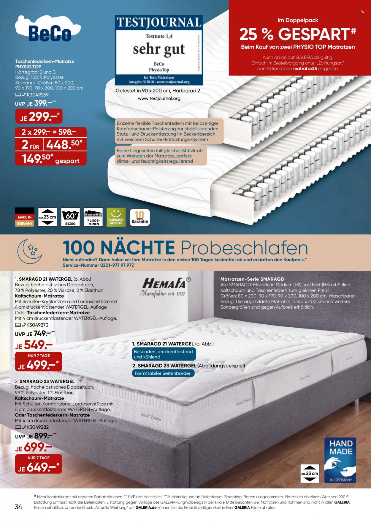 GALERIA Karstadt Kaufhof Prospekte  - 6.09.2023 - 12.09.2023. Seite 34