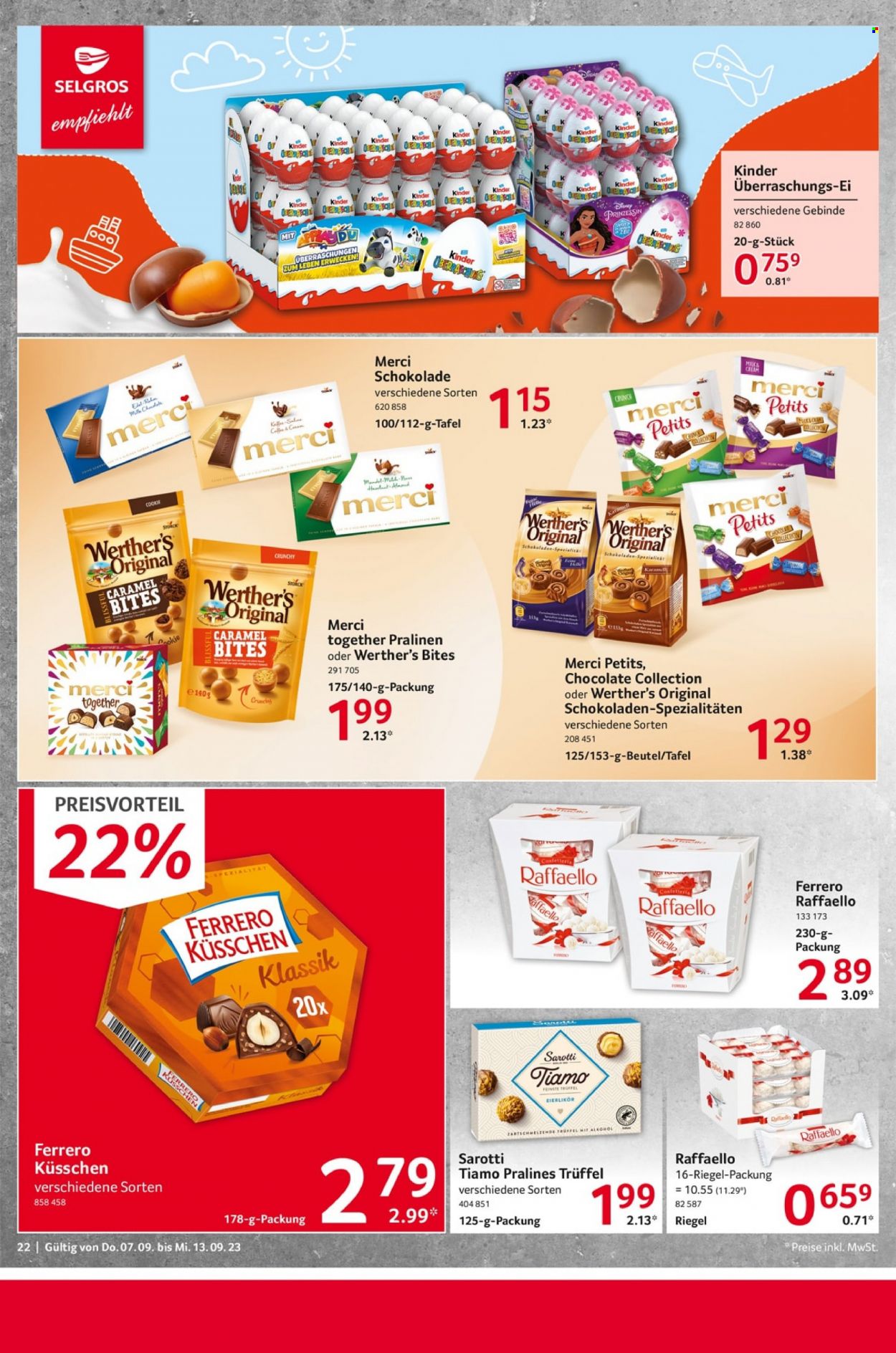 Selgros Prospekte  - 7.09.2023 - 13.09.2023. Seite 22