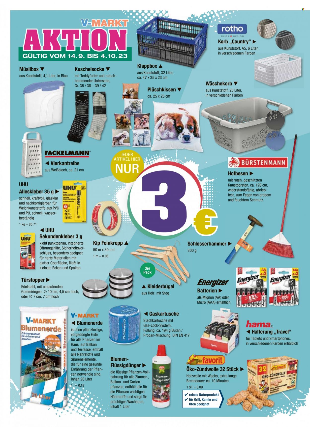 V-Markt Prospekte  - 14.09.2023 - 20.09.2023. Seite 18