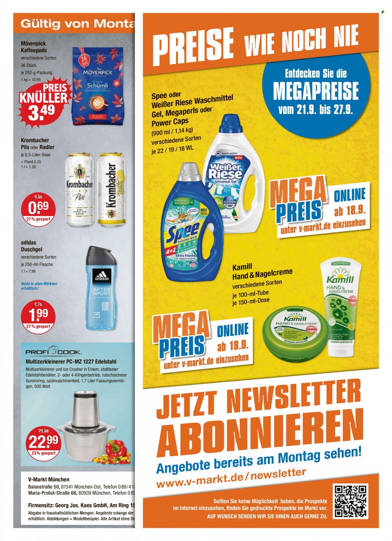 V-Markt Prospekte  - 14.09.2023 - 20.09.2023. Seite 4