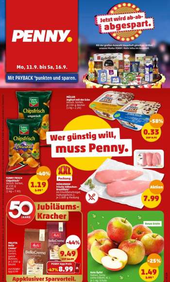 Prospekte Penny - 11.09.2023 - 16.09.2023.