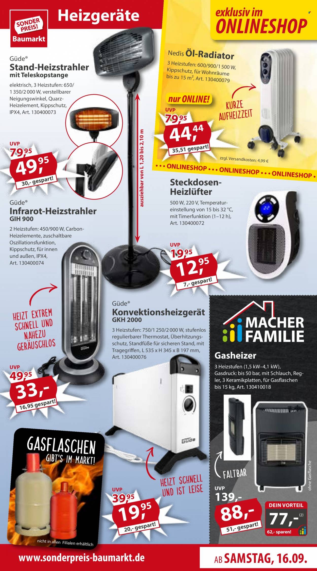 Sonderpreis-Baumarkt Prospekte  - 16.09.2023 - 22.09.2023. Seite 5