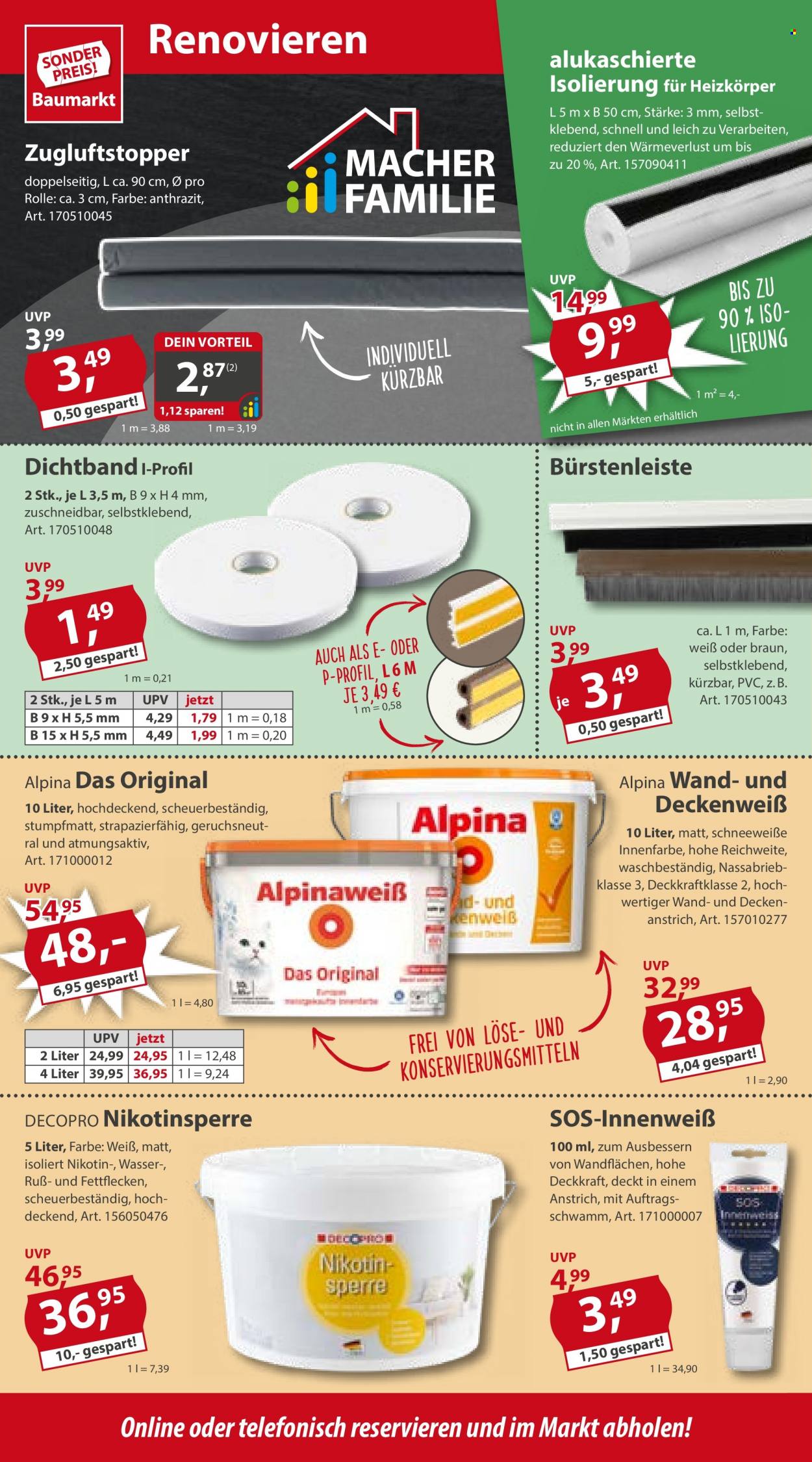 Sonderpreis-Baumarkt Prospekte  - 16.09.2023 - 22.09.2023. Seite 14