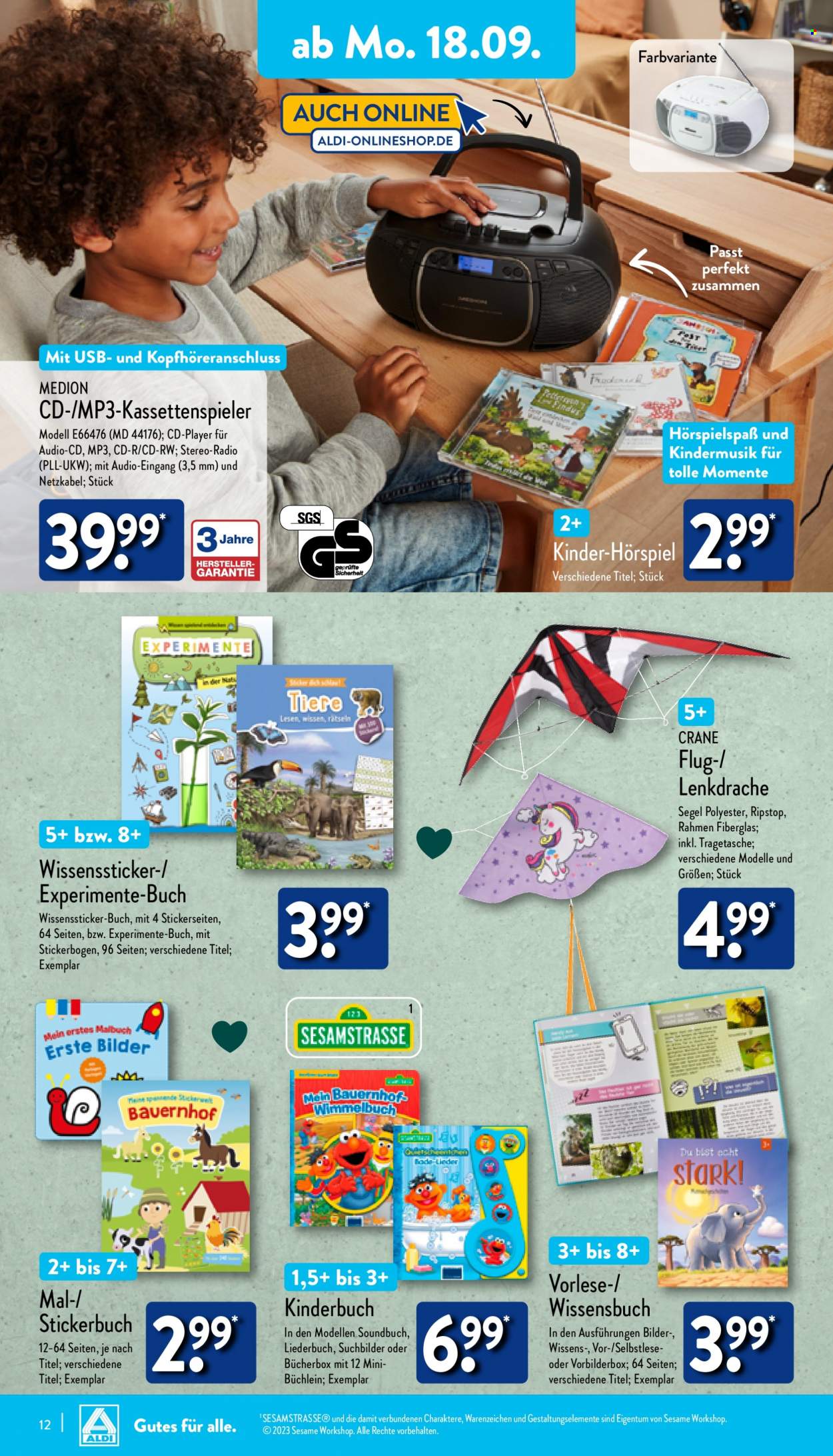 ALDI Nord Prospekte  - 18.09.2023 - 23.09.2023. Seite 12