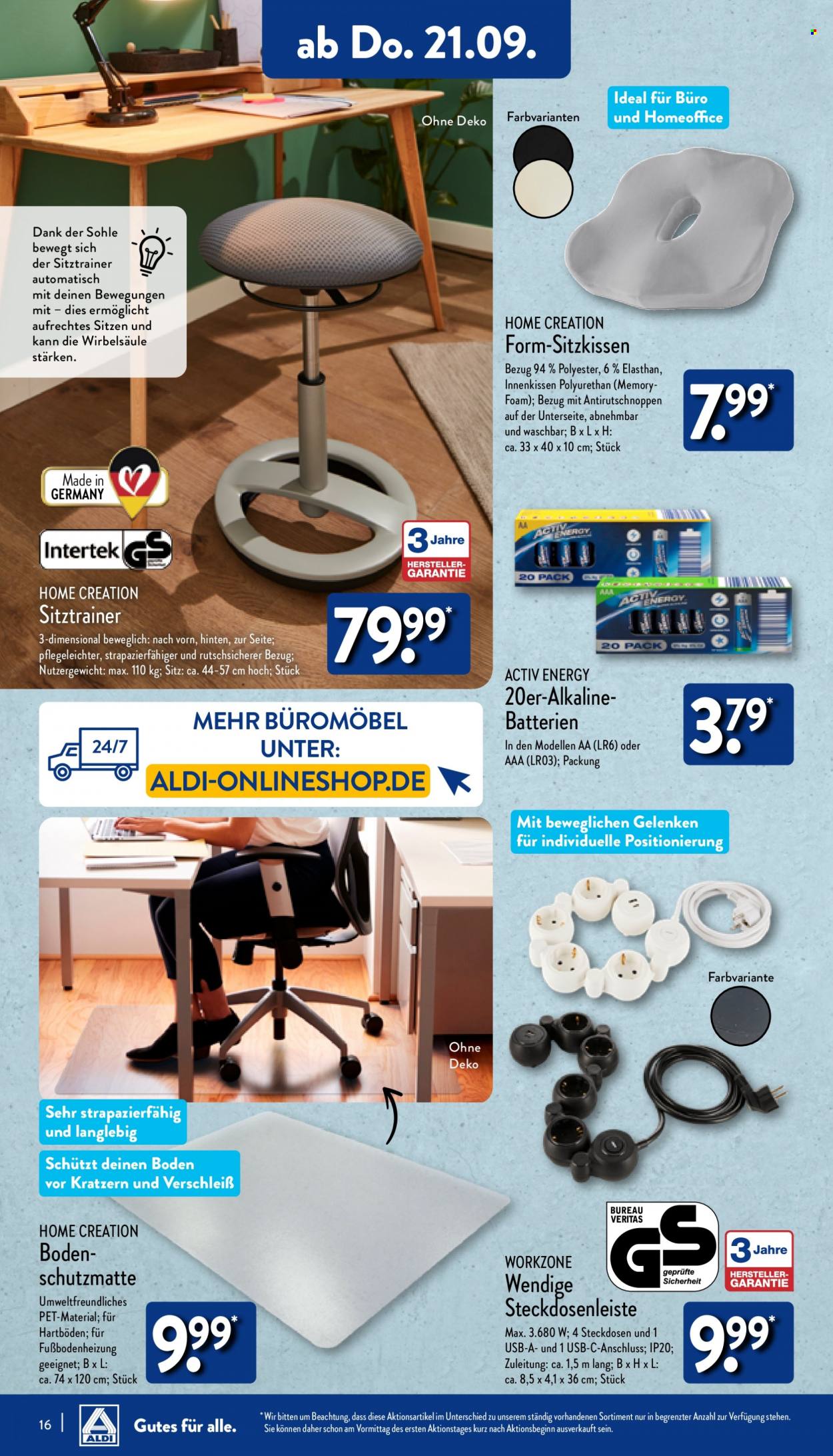 ALDI Nord Prospekte  - 18.09.2023 - 23.09.2023. Seite 16