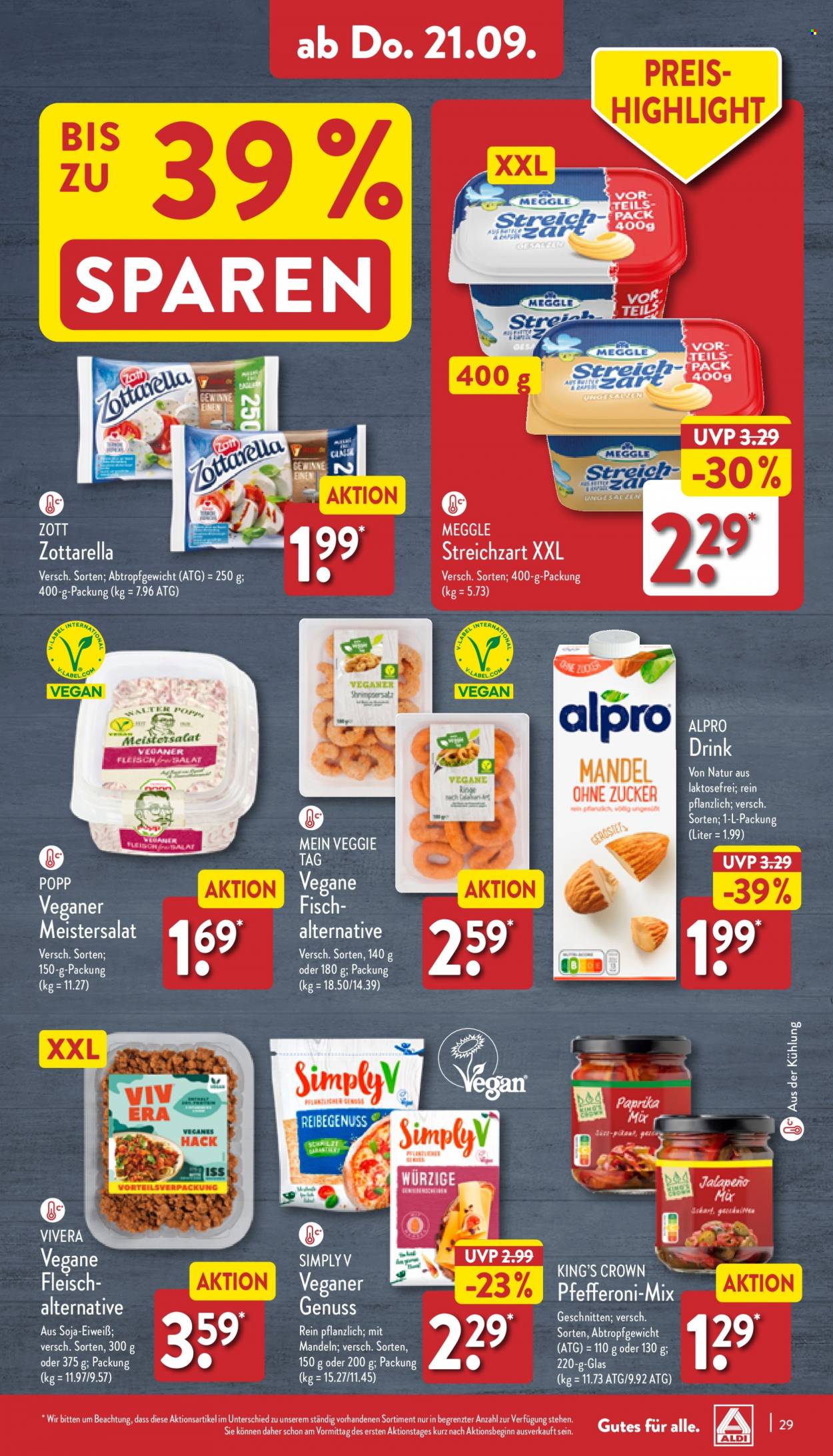 ALDI Nord Prospekte  - 18.09.2023 - 23.09.2023. Seite 29