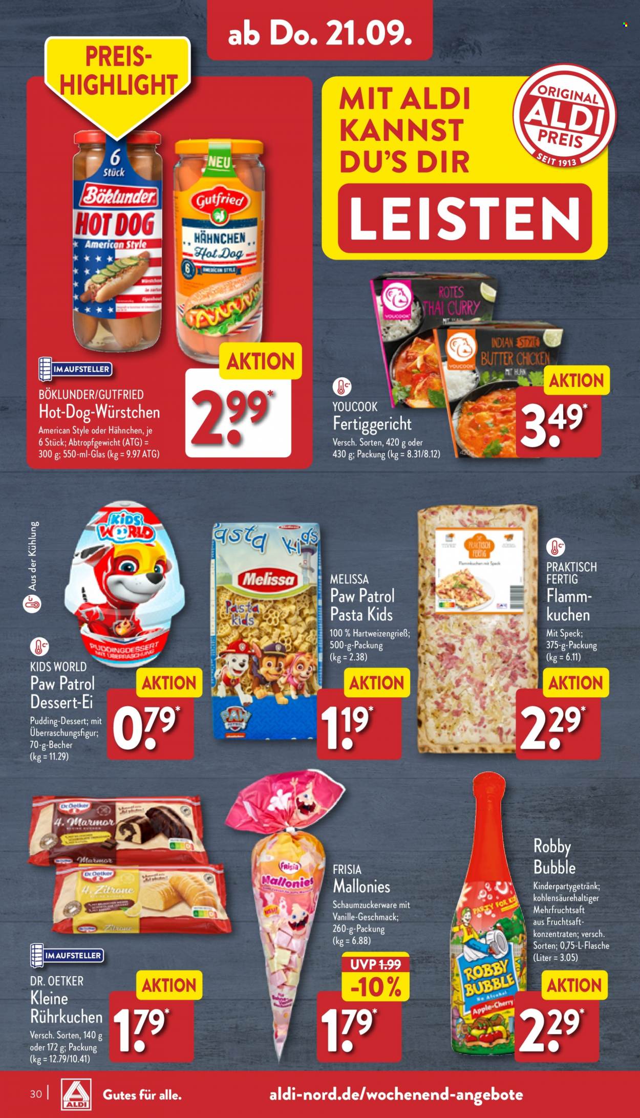 ALDI Nord Prospekte  - 18.09.2023 - 23.09.2023. Seite 30