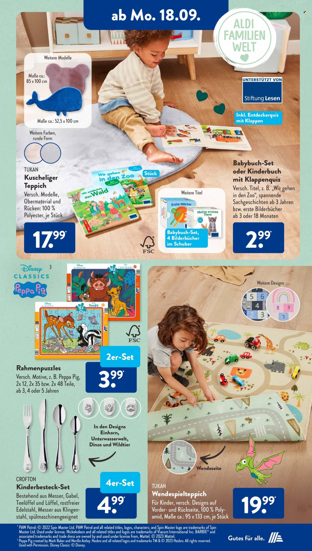 ALDI SÜD Prospekte  - 18.09.2023 - 23.09.2023. Seite 15