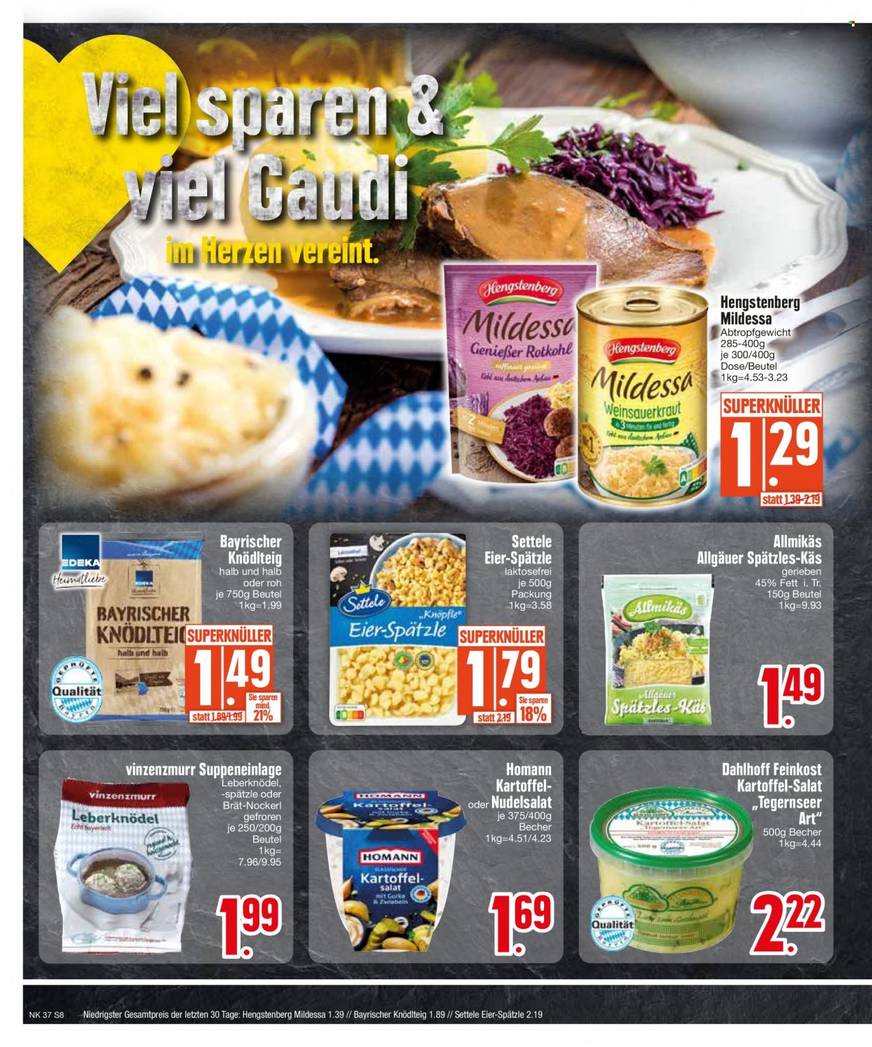 Edeka Prospekte  - 11.09.2023 - 16.09.2023. Seite 8