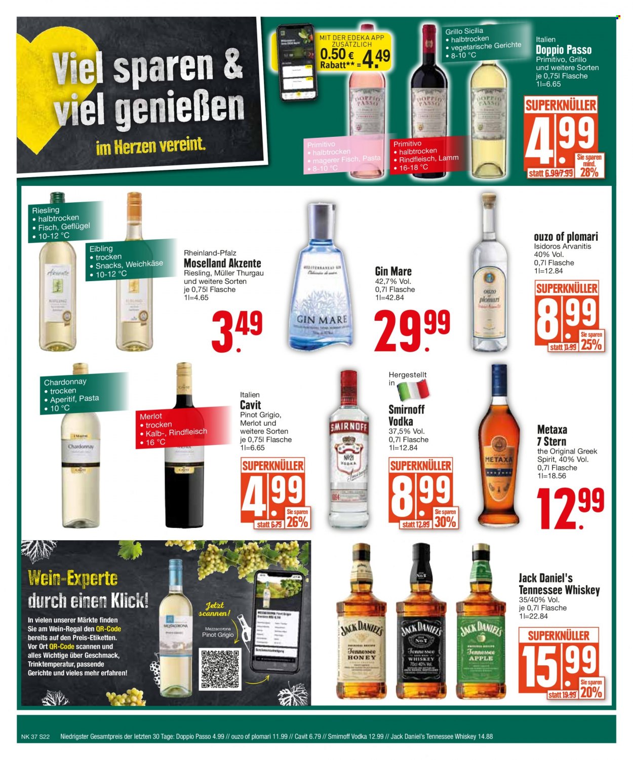 Edeka Prospekte  - 11.09.2023 - 16.09.2023. Seite 22