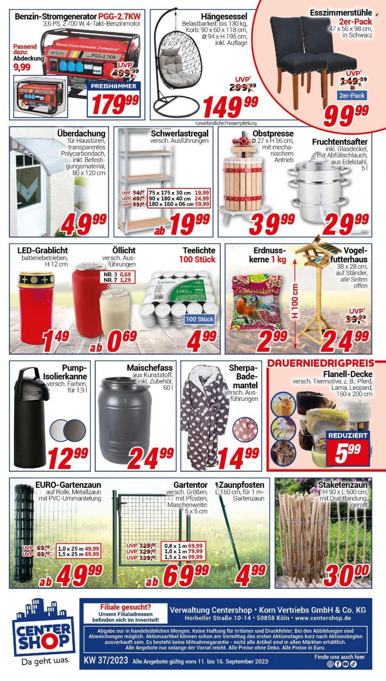 CENTERSHOP Prospekte  - 11.09.2023 - 16.09.2023. Seite 12