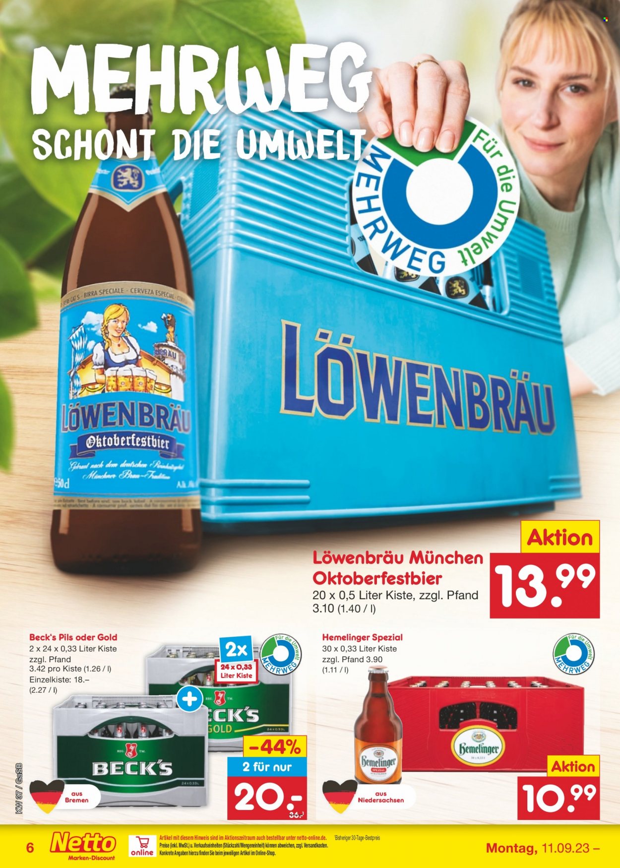 Netto Marken-Discount Prospekte  - 11.09.2023 - 16.09.2023. Seite 8