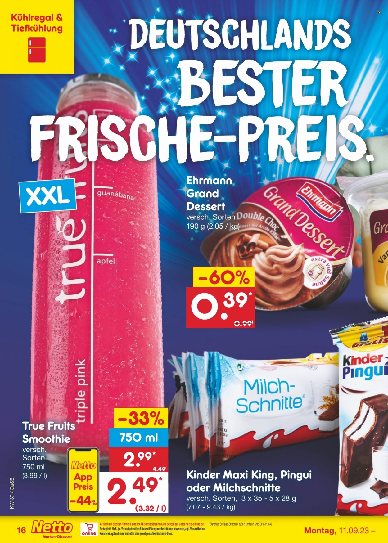 Netto Marken-Discount Prospekte  - 11.09.2023 - 16.09.2023. Seite 18
