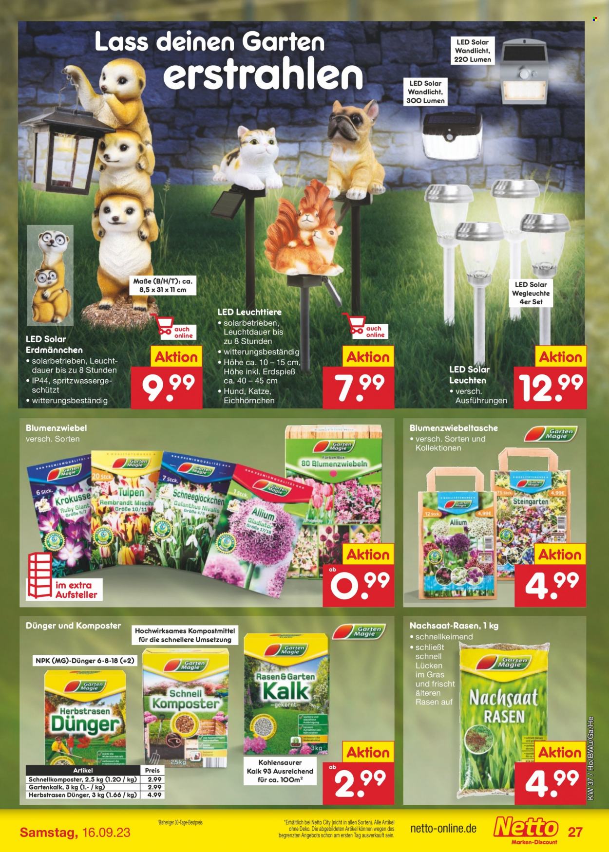 Netto Marken-Discount Prospekte  - 11.09.2023 - 16.09.2023. Seite 29