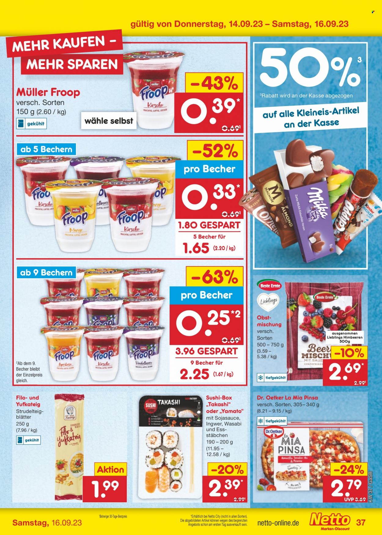 Netto Marken-Discount Prospekte  - 11.09.2023 - 16.09.2023. Seite 39