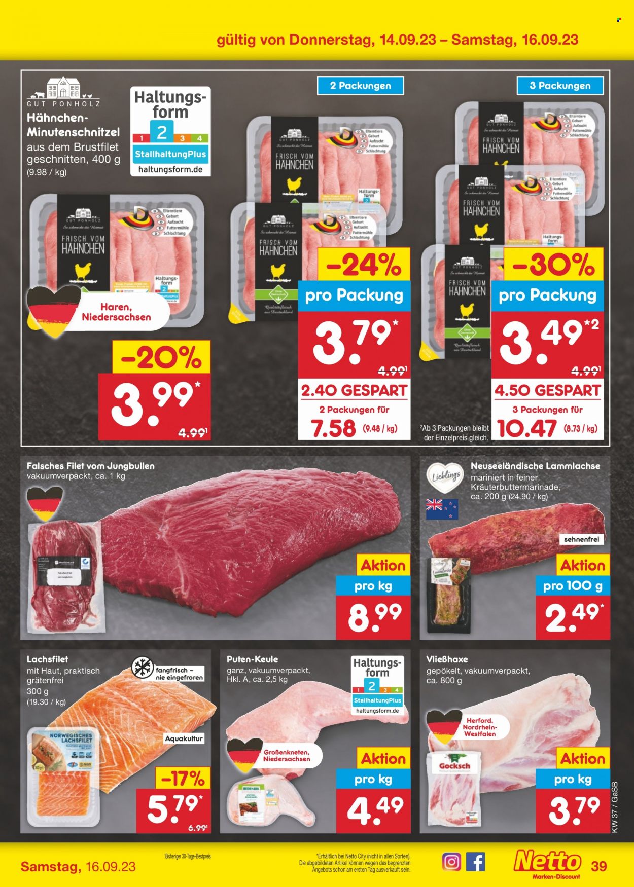 Netto Marken-Discount Prospekte  - 11.09.2023 - 16.09.2023. Seite 41
