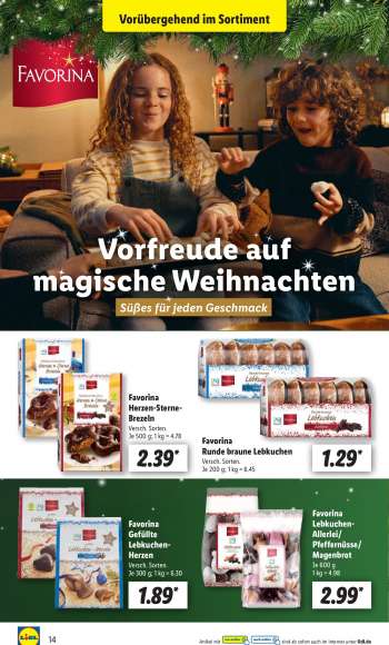 thumbnail - Favorina Runde braune Lebkuchen
