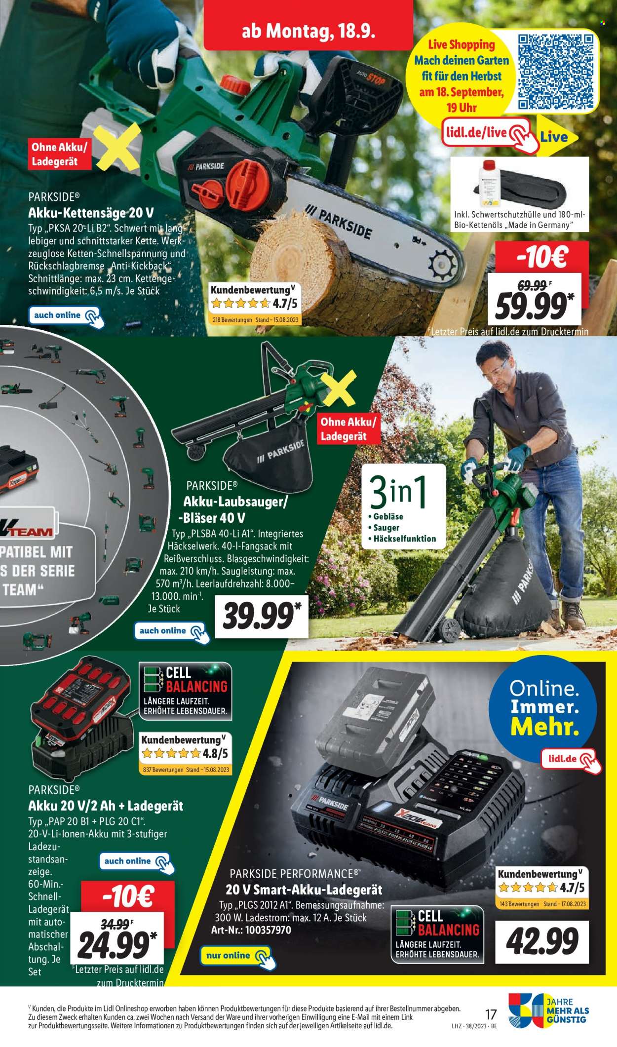Lidl Prospekte  - 18.09.2023 - 23.09.2023. Seite 23