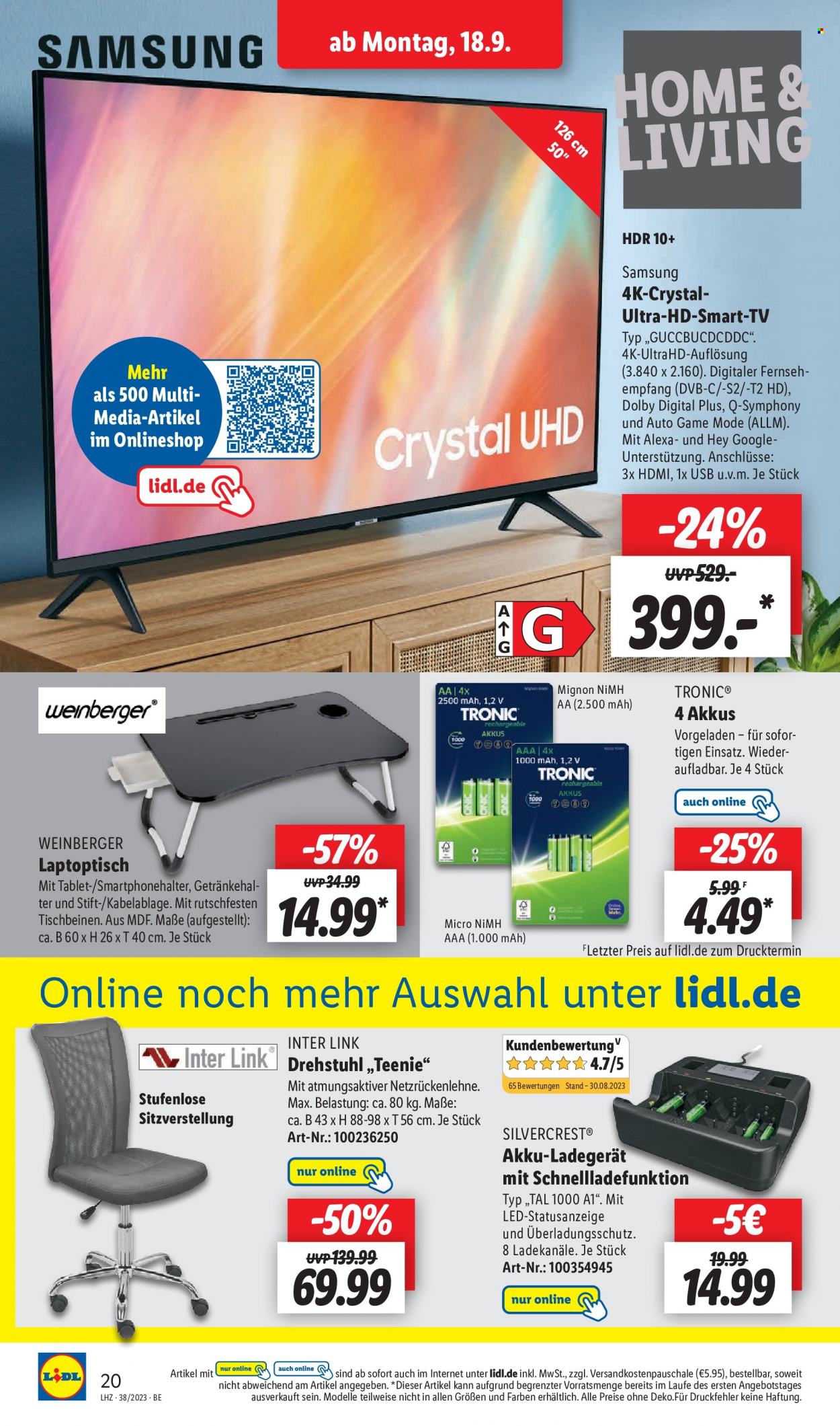 Lidl Prospekte  - 18.09.2023 - 23.09.2023. Seite 26