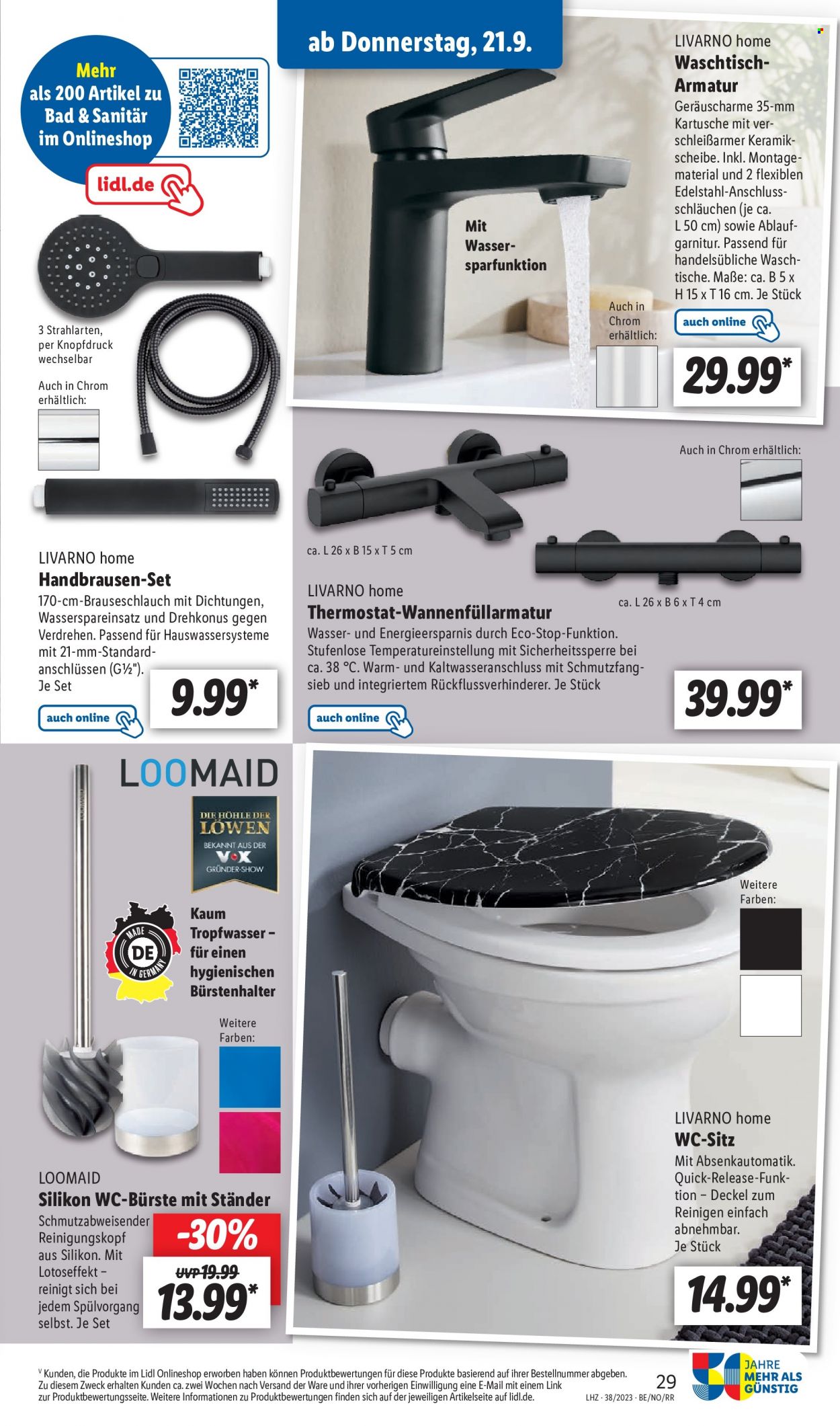 Lidl Prospekte  - 18.09.2023 - 23.09.2023. Seite 39