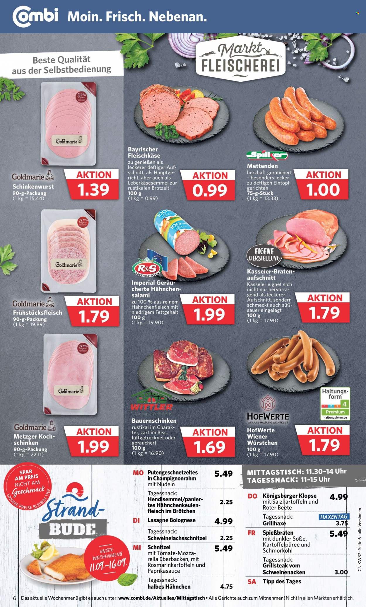 Combi Prospekte  - 11.09.2023 - 16.09.2023. Seite 6