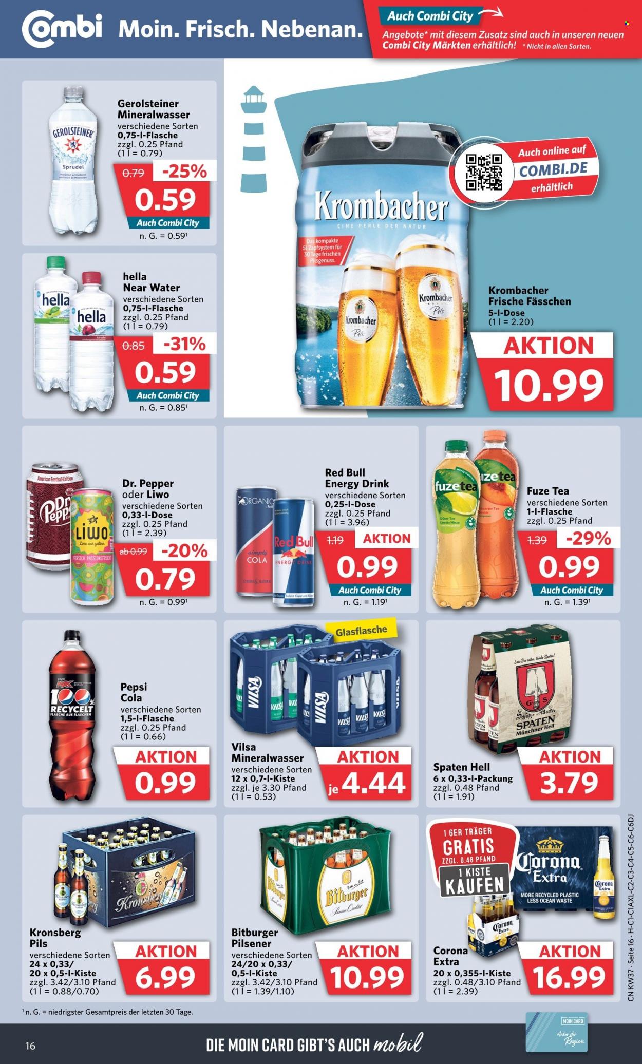 Combi Prospekte  - 11.09.2023 - 16.09.2023. Seite 16