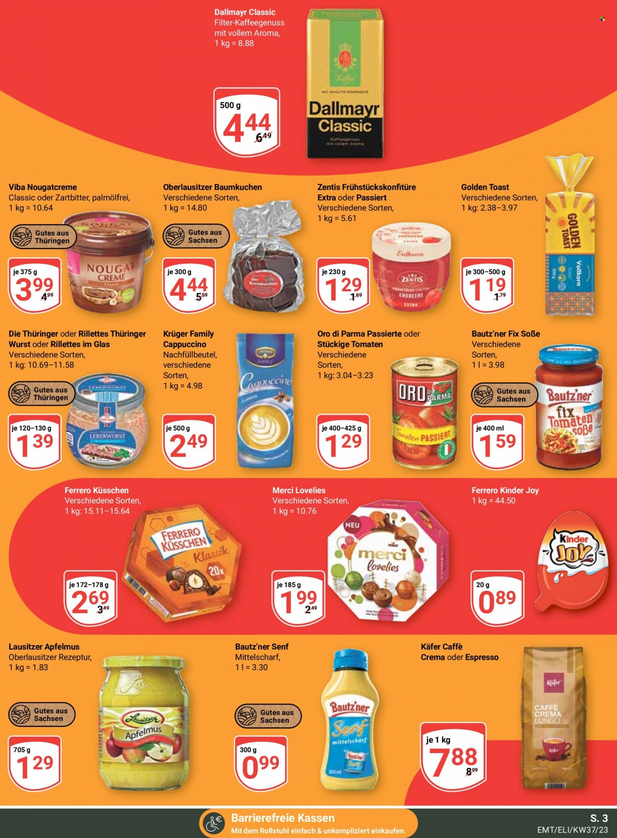 Globus Prospekte  - 11.09.2023 - 16.09.2023. Seite 3