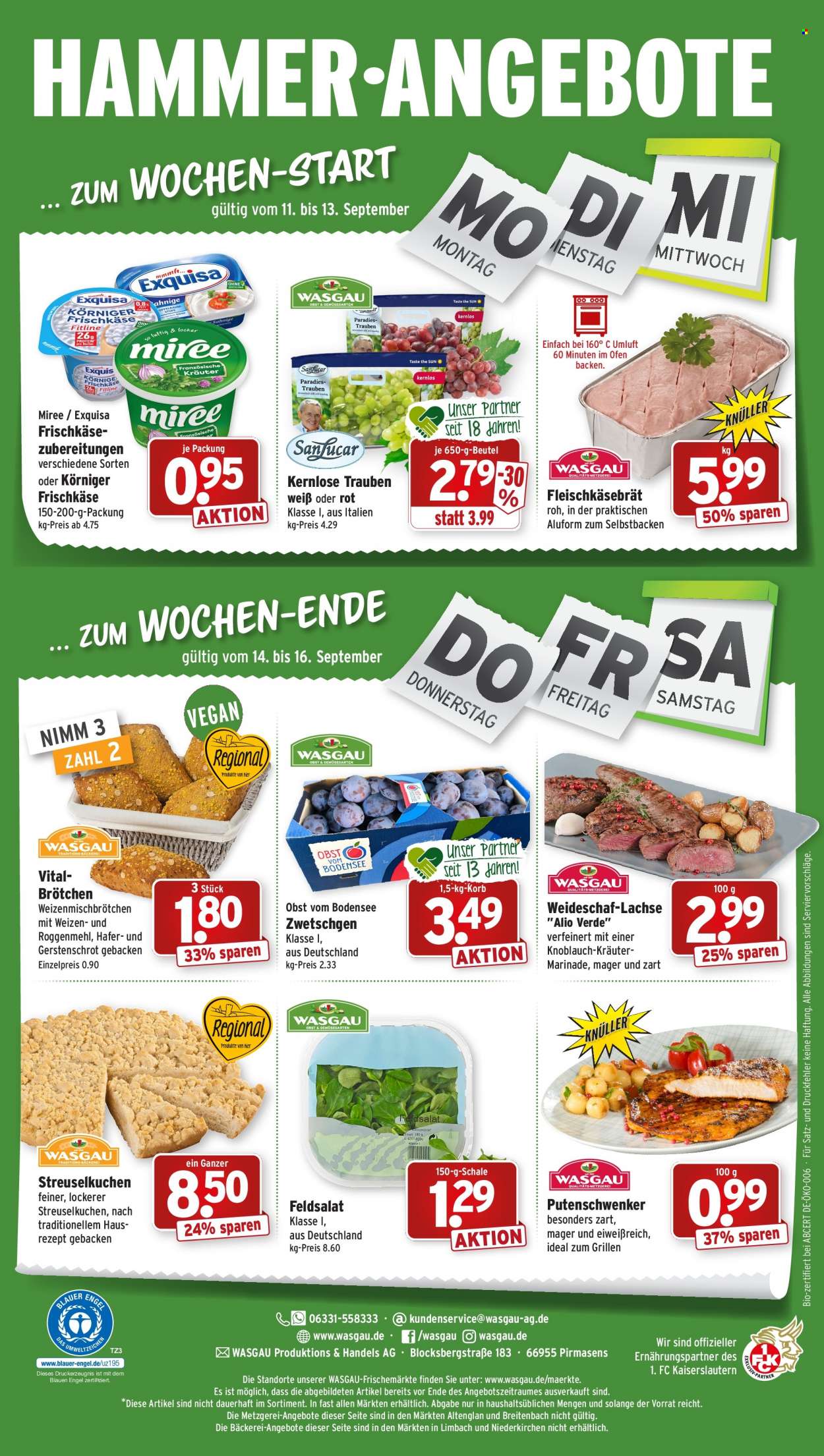 Wasgau Prospekte  - 11.09.2023 - 16.09.2023. Seite 24