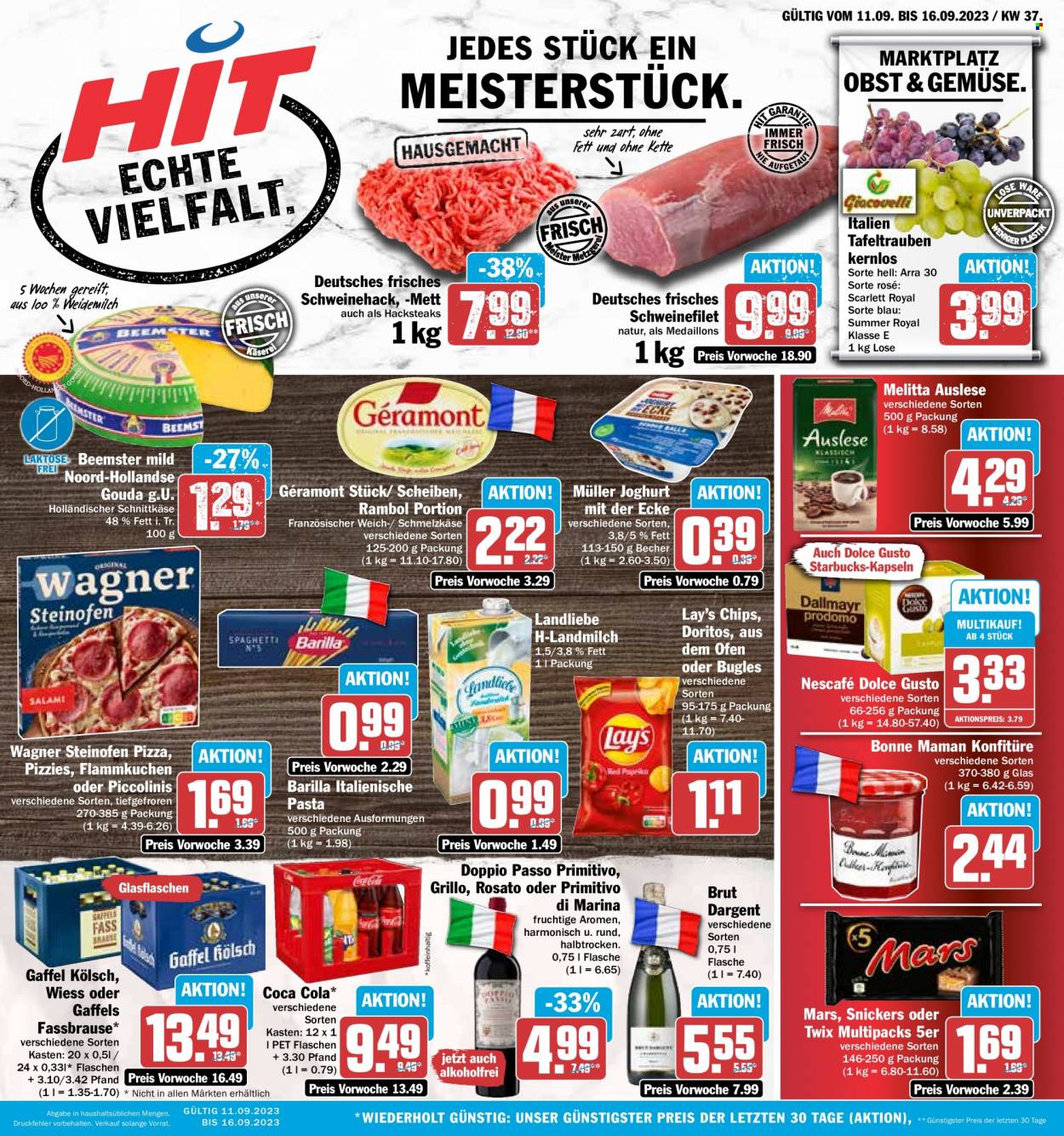 Hit Prospekte  - 11.09.2023 - 16.09.2023. Seite 1
