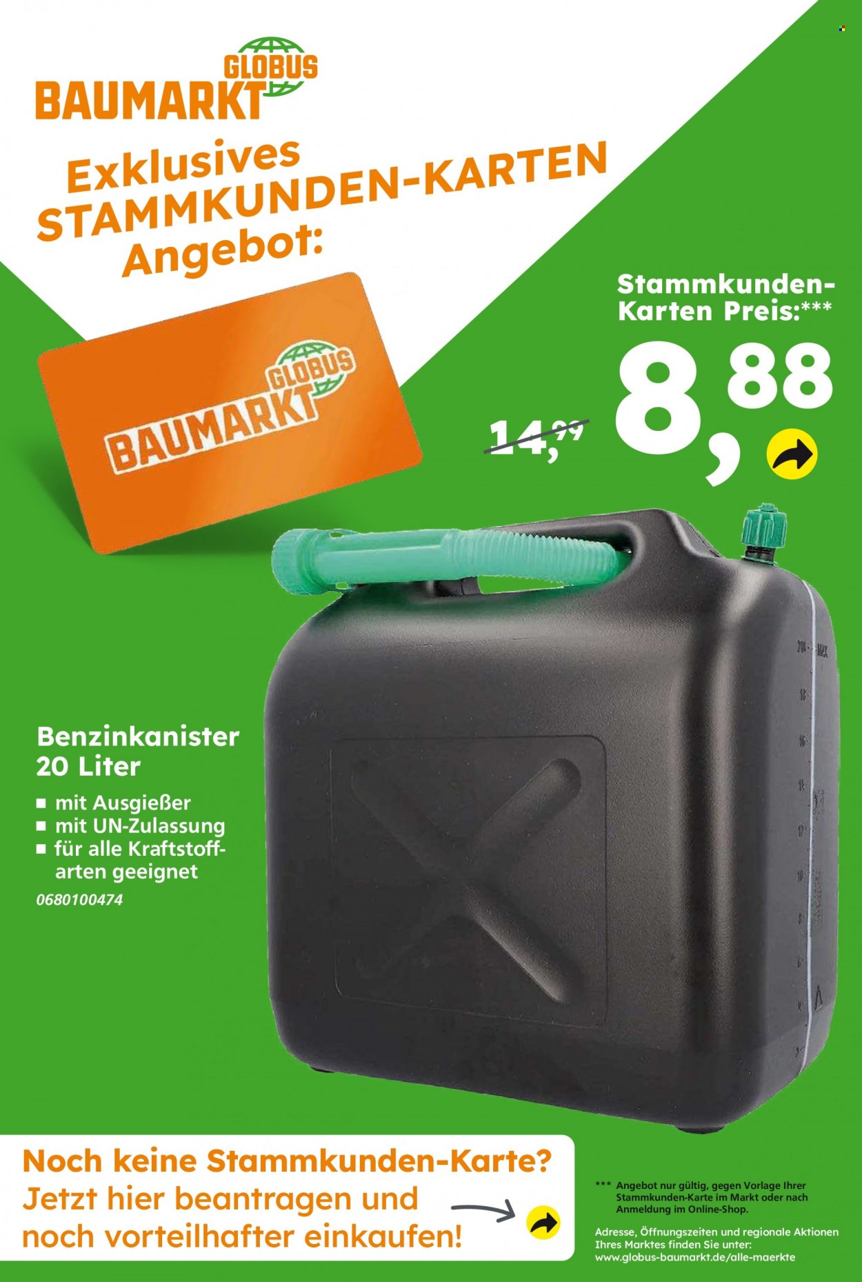 Globus Baumarkt Prospekte  - 11.09.2023 - 16.09.2023. Seite 20