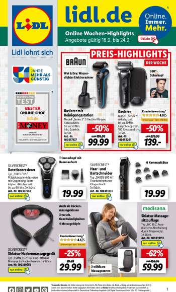 Prospekte Lidl - 18.09.2023 - 24.09.2023.