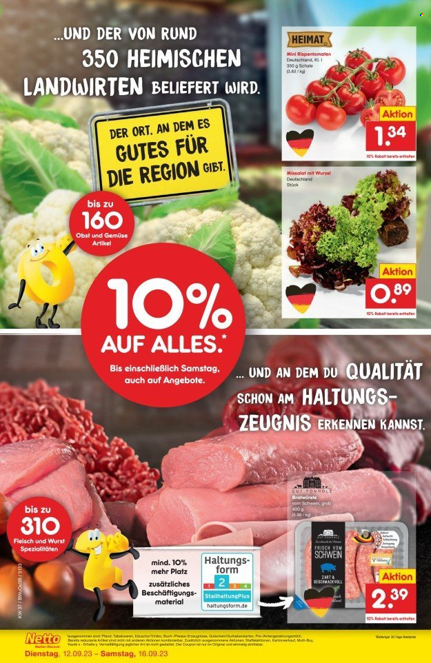Netto Marken-Discount Prospekte  - 12.09.2023 - 16.09.2023. Seite 2