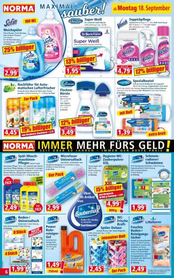 thumbnail - Vanish Teppichpflege Schaum 650-ml-Dose (1 l = 7,37), Multi-Textil-Spray 660-ml-Spray (1 l = 7,26) oder Pulver 820-g-Packung (1 kg = 5,84) je Artikel