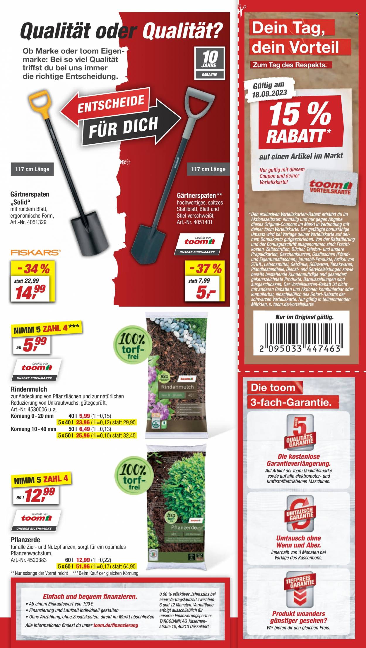 toom Baumarkt Prospekte  - 16.09.2023 - 22.09.2023. Seite 2