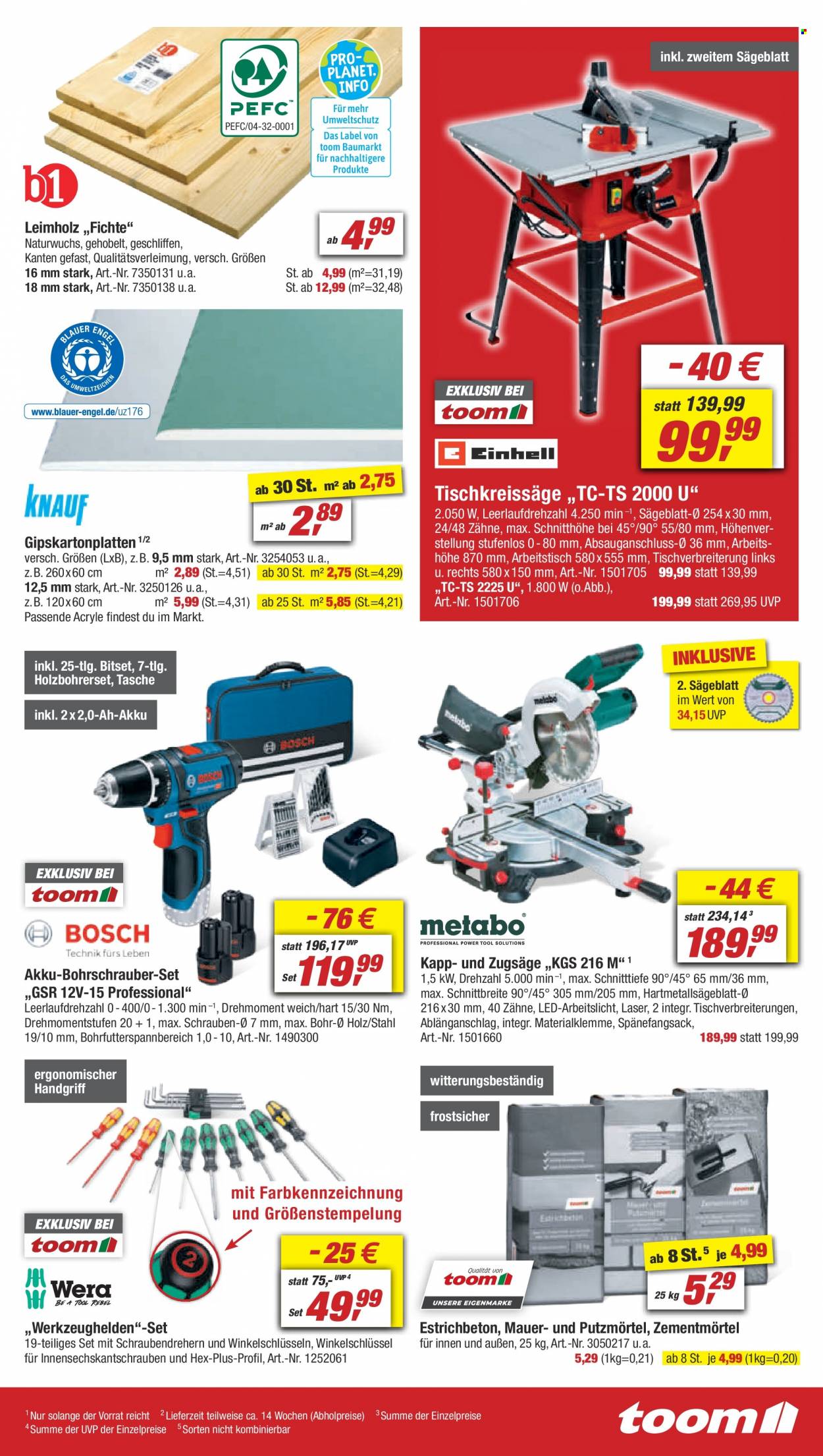 toom Baumarkt Prospekte  - 16.09.2023 - 22.09.2023. Seite 7