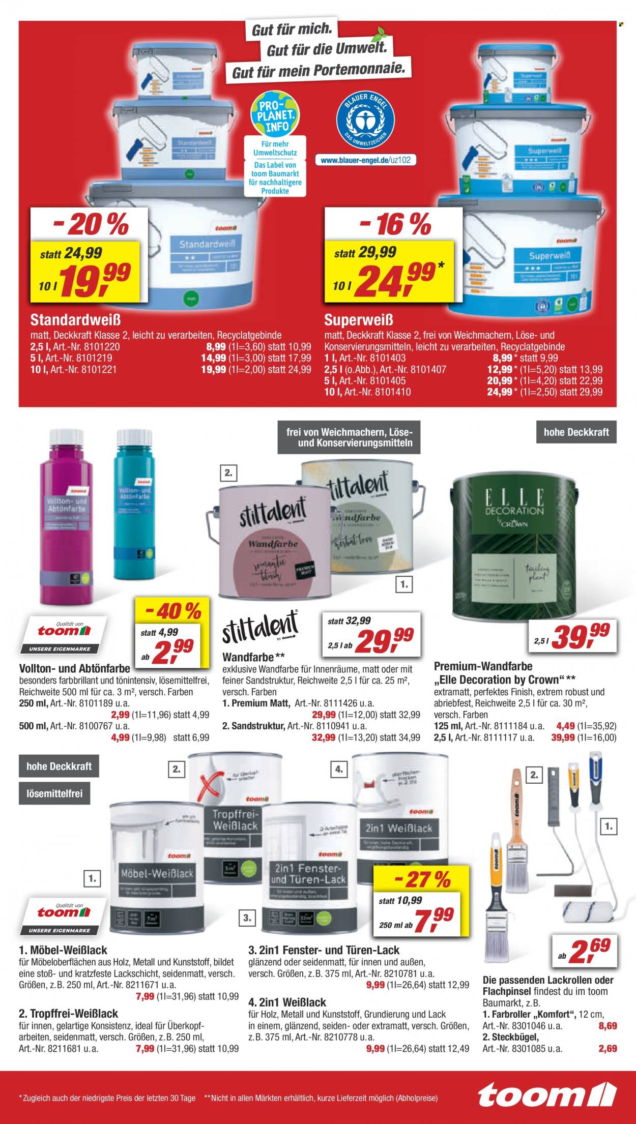 toom Baumarkt Prospekte  - 16.09.2023 - 22.09.2023. Seite 11