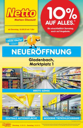 Prospekte Netto Marken-Discount - 12.09.2023 - 16.09.2023.