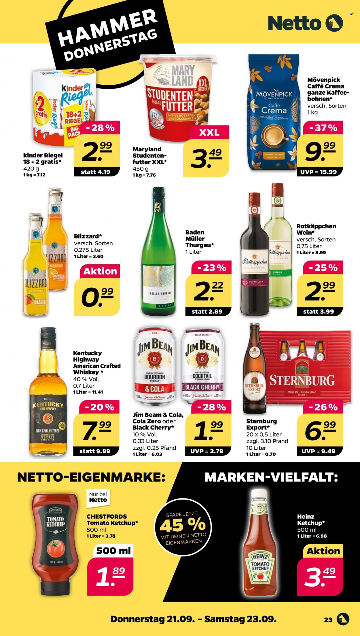 Netto Prospekte  - 18.09.2023 - 23.09.2023. Seite 23