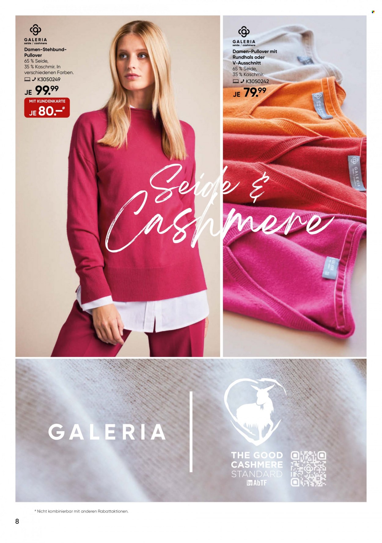 GALERIA Karstadt Kaufhof Prospekte  - 13.09.2023 - 19.09.2023. Seite 8