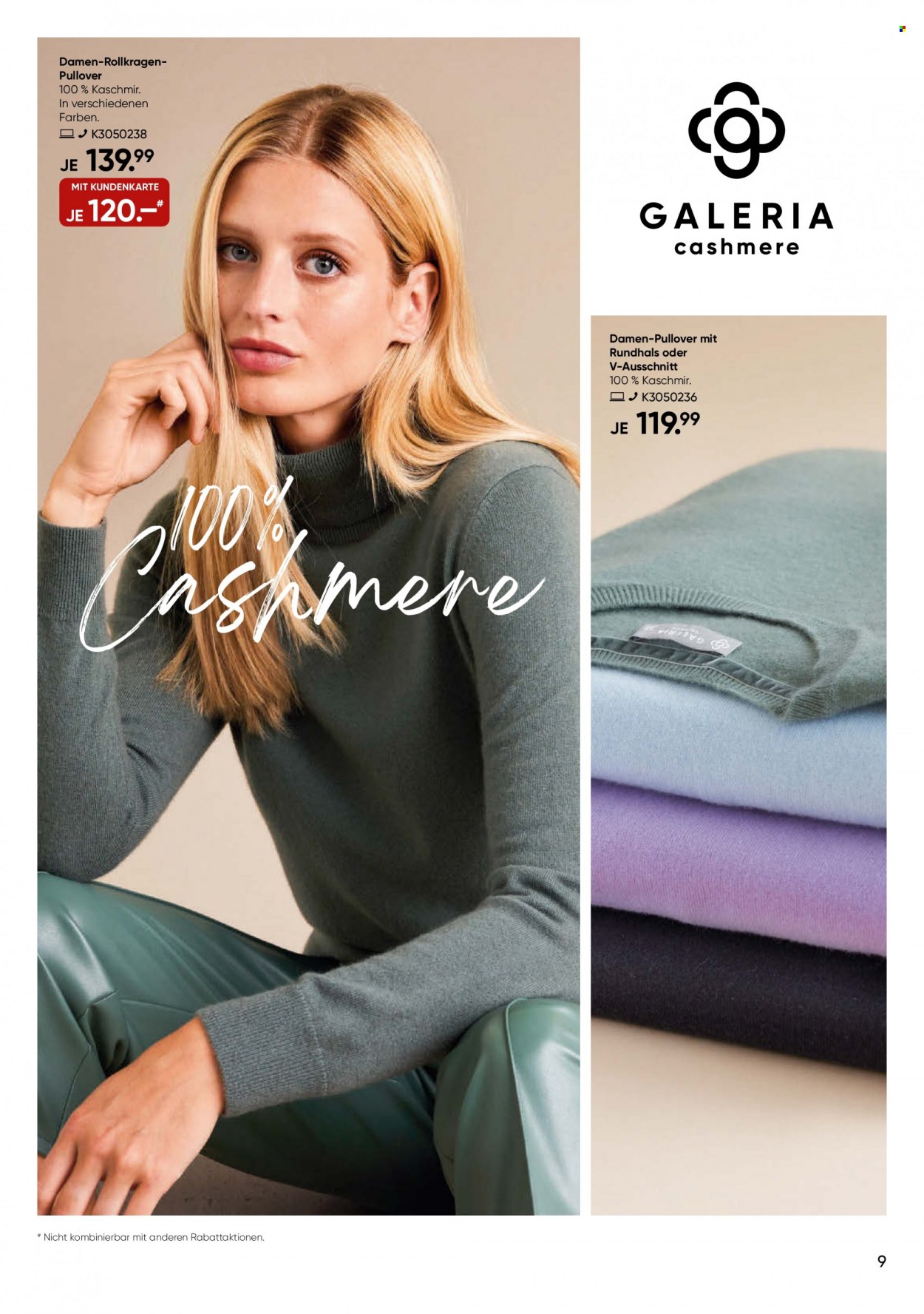 GALERIA Karstadt Kaufhof Prospekte  - 13.09.2023 - 19.09.2023. Seite 9