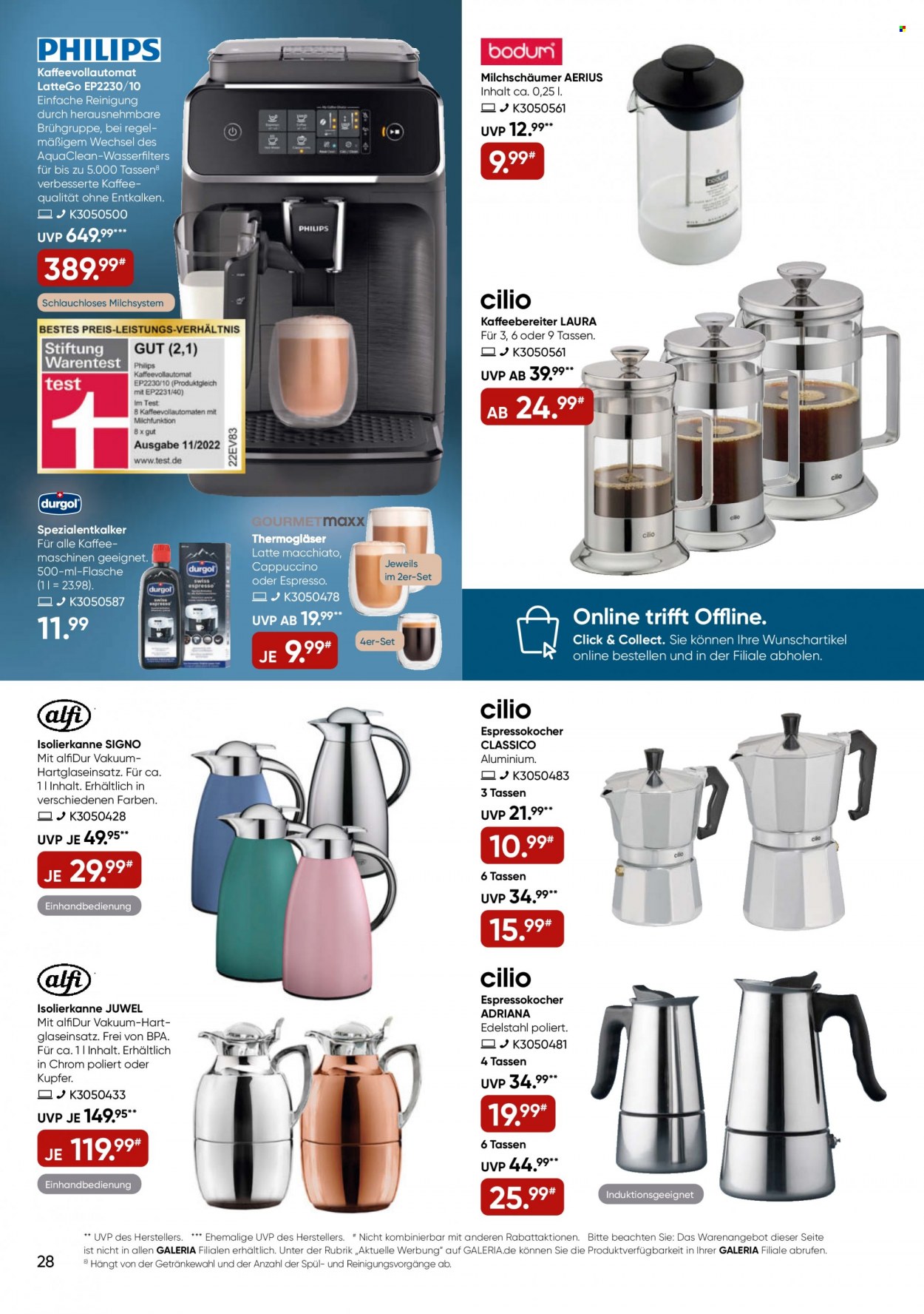 GALERIA Karstadt Kaufhof Prospekte  - 13.09.2023 - 19.09.2023. Seite 28