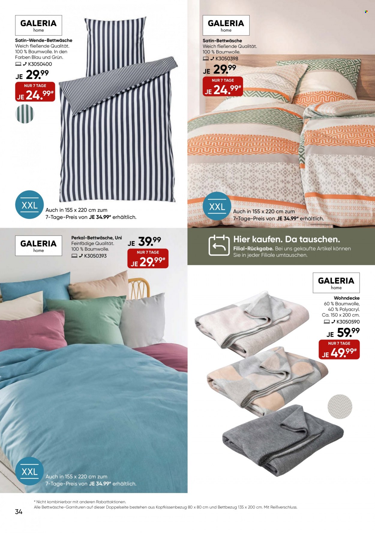 GALERIA Karstadt Kaufhof Prospekte  - 13.09.2023 - 19.09.2023. Seite 34