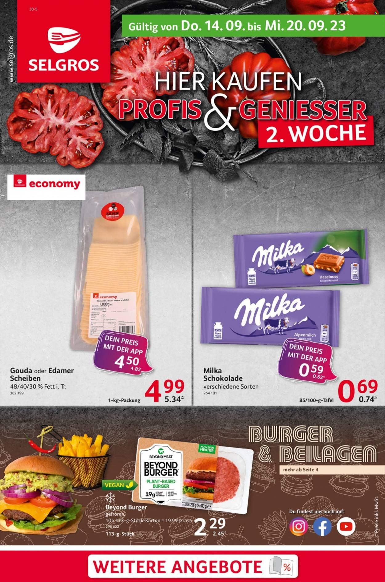 Selgros Prospekte  - 14.09.2023 - 20.09.2023. Seite 1