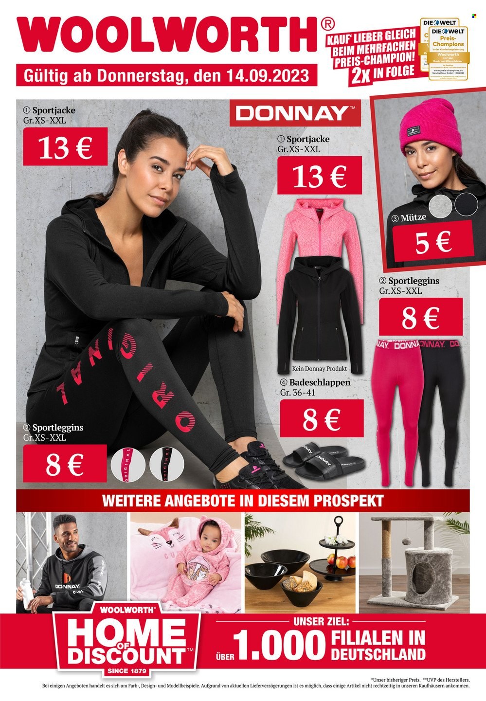 Woolworth Prospekte  - 14.09.2023 - 21.09.2023. Seite 1